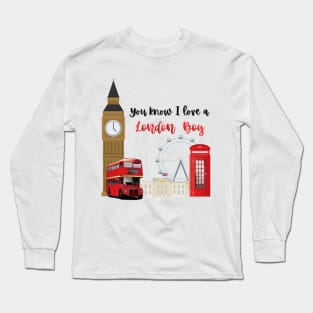 I love a london boy Long Sleeve T-Shirt